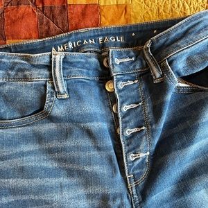 American Eagle Super High rise Stretch Jegging